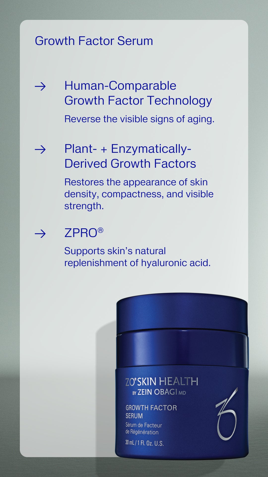 ZO Growth Factor Serum